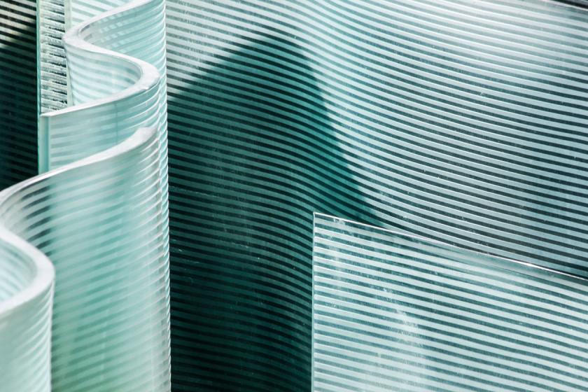 Glass sculpture