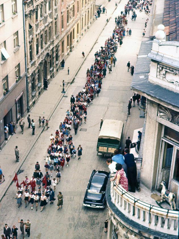 Mimohod pionira na Dan mladosti 1959