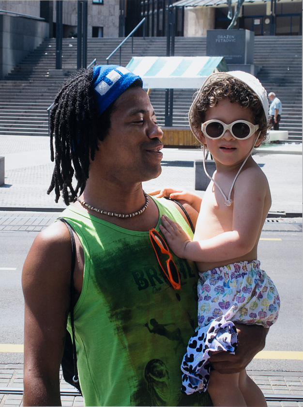 One Laura with Dad