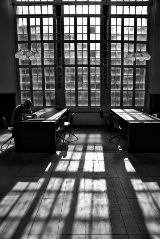 Shadows on the floor