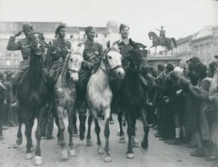 Ulazak savezničkih oficira u Zagreb